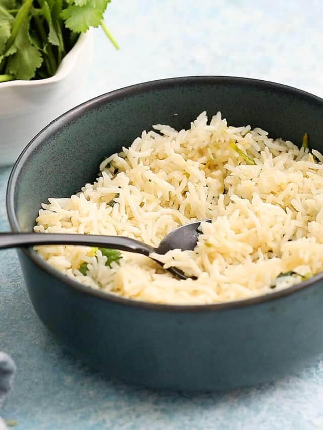 Cilantro Lime Rice Recipe Story