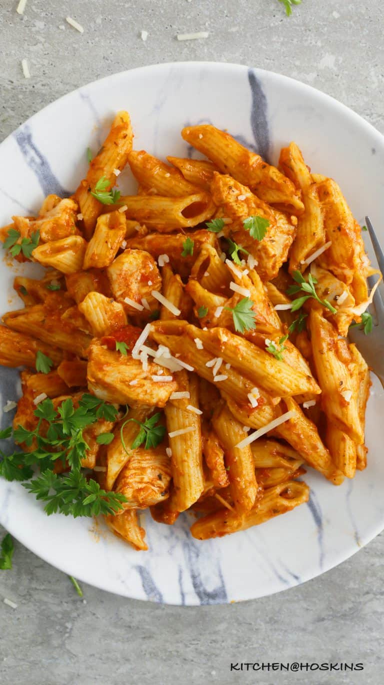 Easiest weeknight dinner!! Hassle-free instant pot chicken parmesan pasta