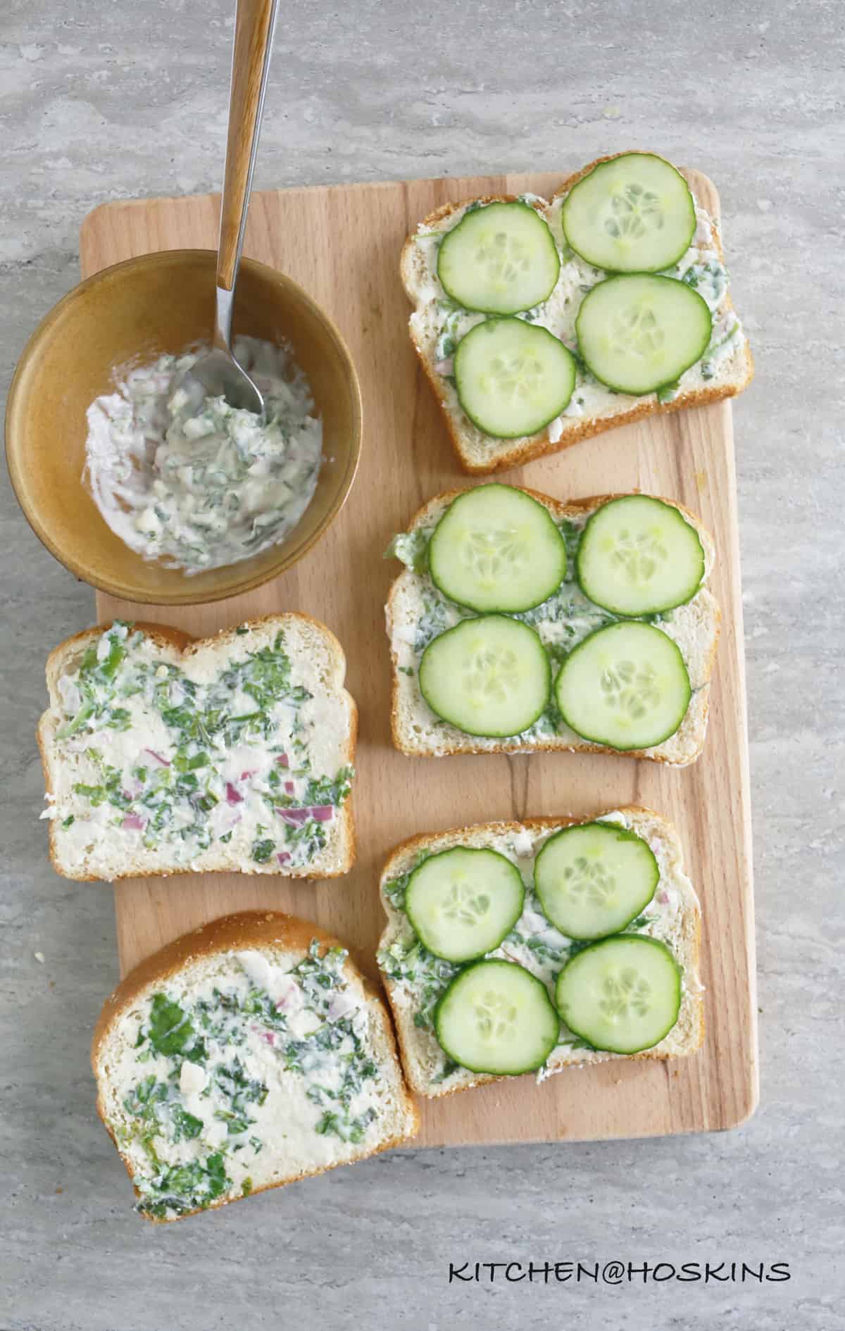 Cucumber Sandwiches Meal Prep | KITCHEN @ HOSKINS