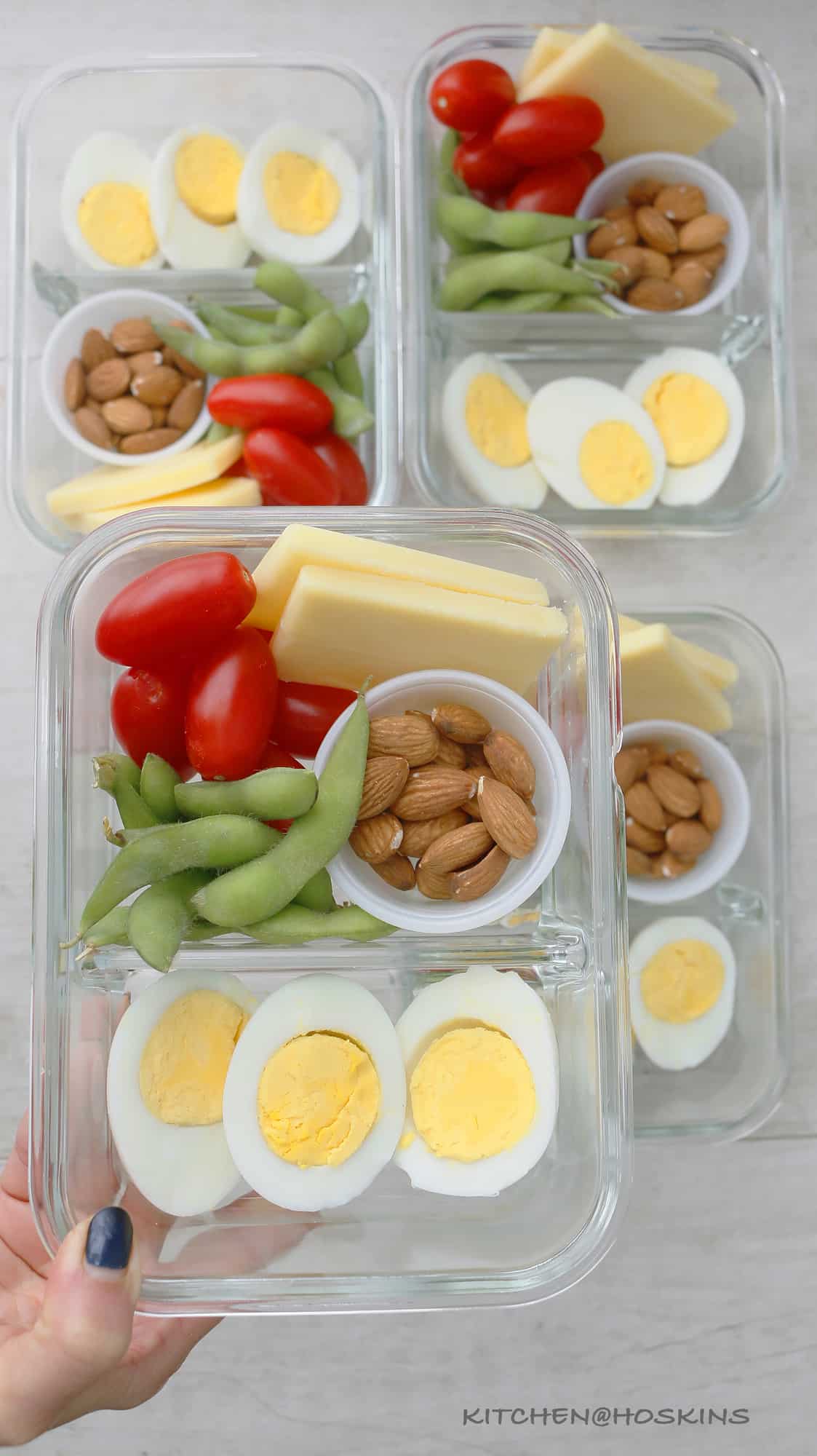DIY Protein Snack Box Meal Prep