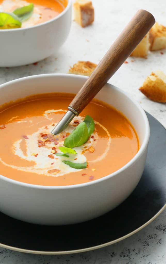Best Ever- Homemade Tomato Soup- Instant Pot Option - Make the Best of  Everything