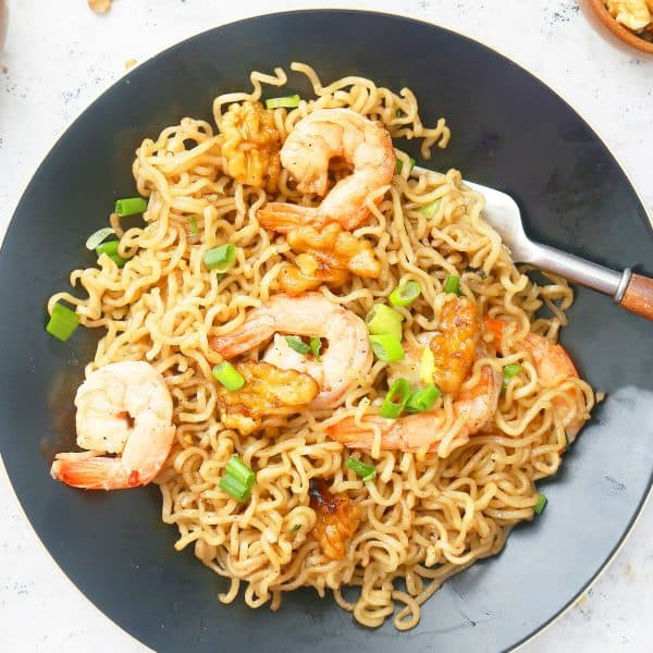 Honey Walnut Shrimp Ramen Noodles | KITCHEN @ HOSKINS