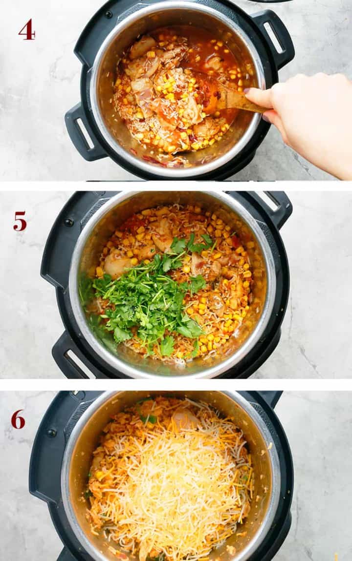 Cheesy Instant Pot Mexican Chicken and Rice | Kitchen At Hoskins