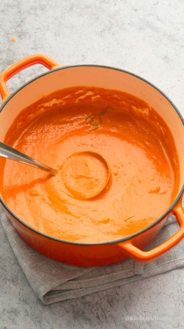 Vegan Tomato Soup With Cashews Kitchen At Hoskins