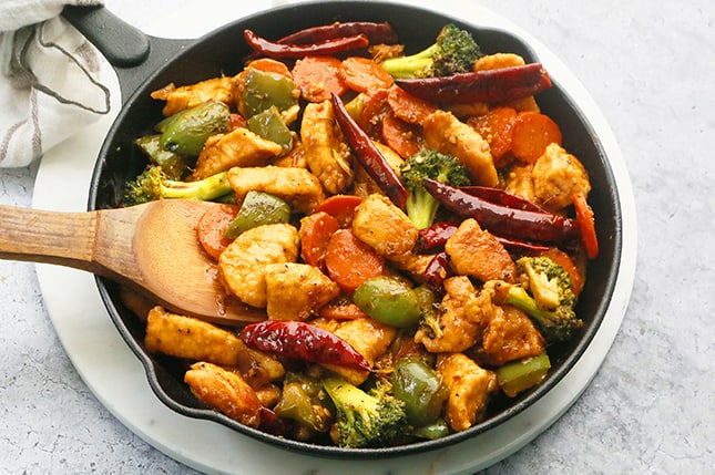 Hunan Chicken Recipe (Spicy) | Kitchen At Hoskins