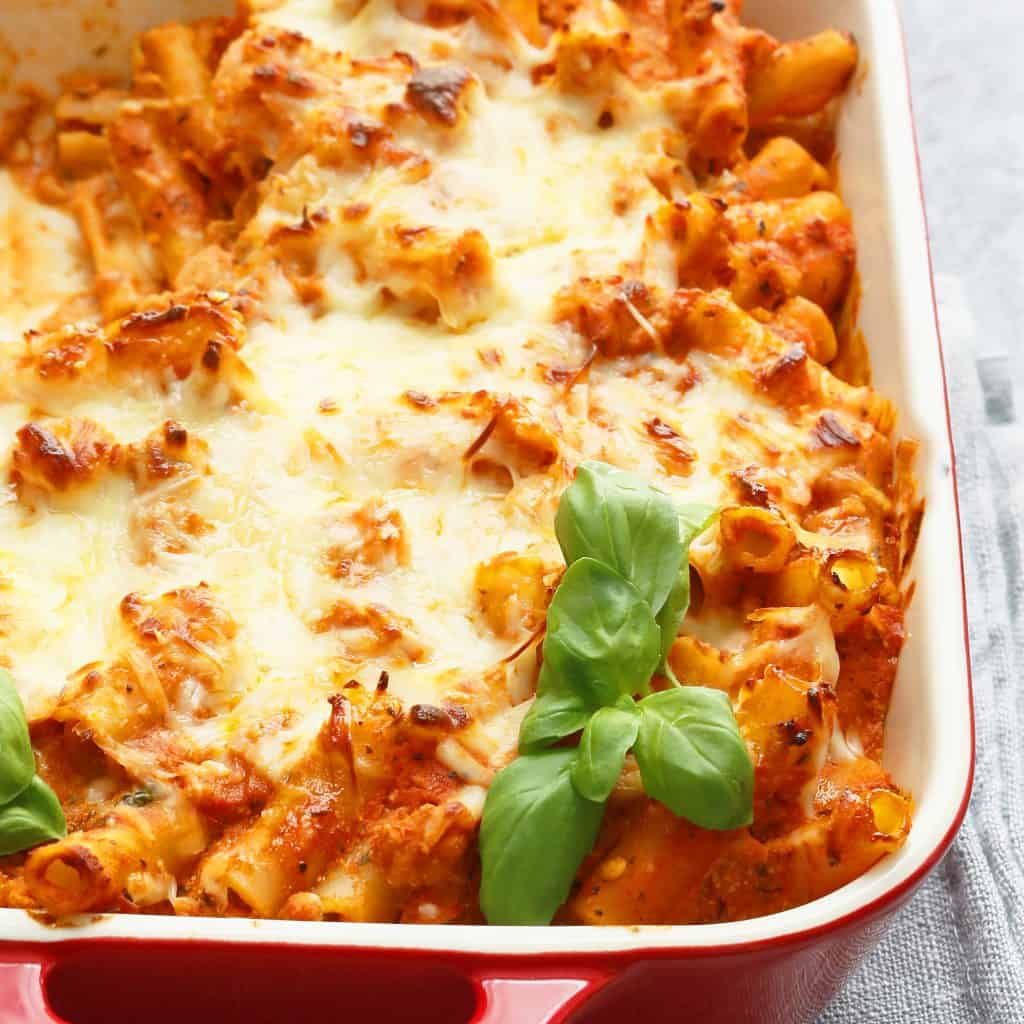 Baked Ziti with Ground Chicken | Kitchen At Hoskins