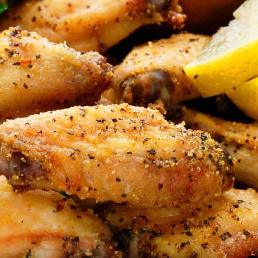 Air Fryer Lemon Pepper Wings | Kitchen At Hoskins