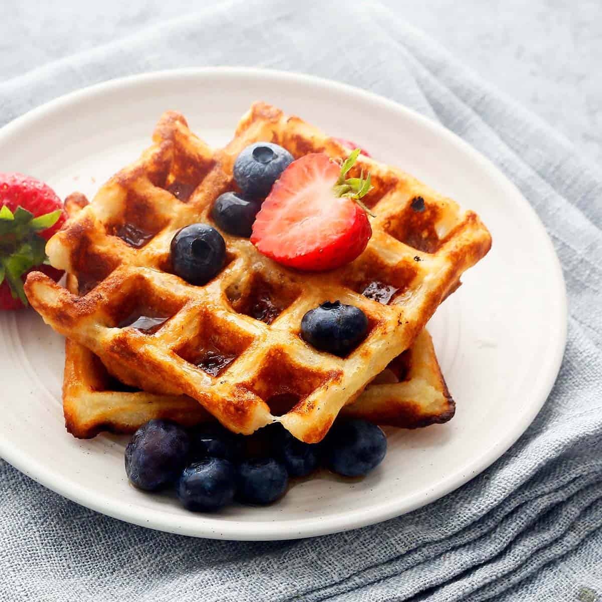 Healthy Waffle Recipe No Egg | Besto Blog