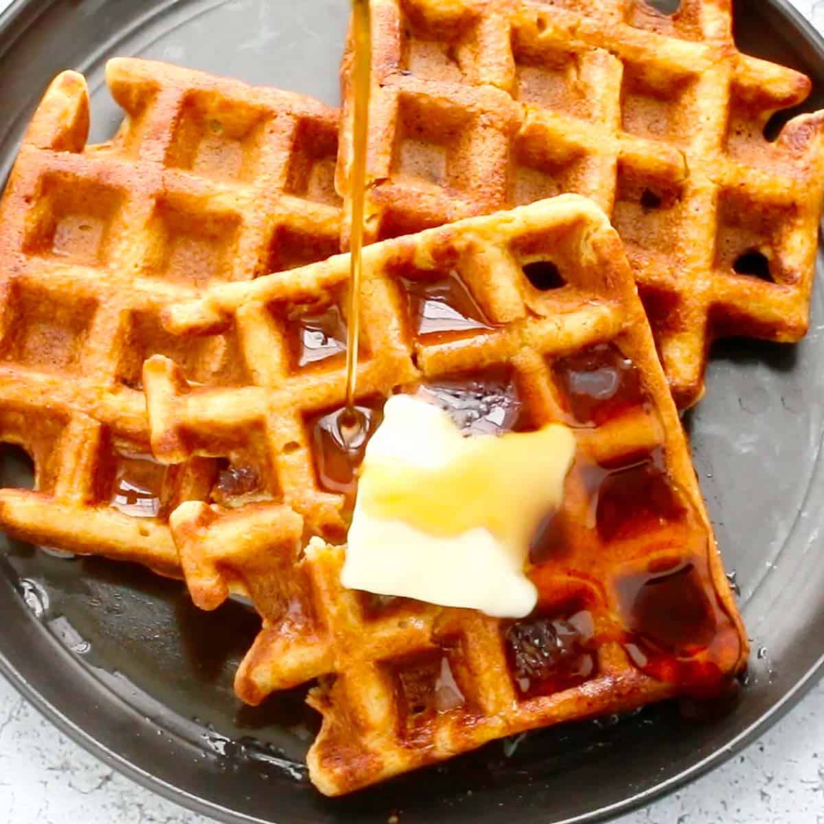 Apple Waffles 