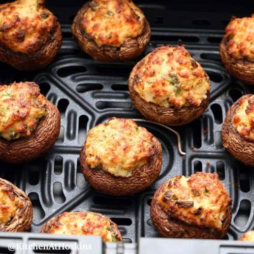 Healthy Air Fryer Appetizers – Stuffed Mushrooms & More!