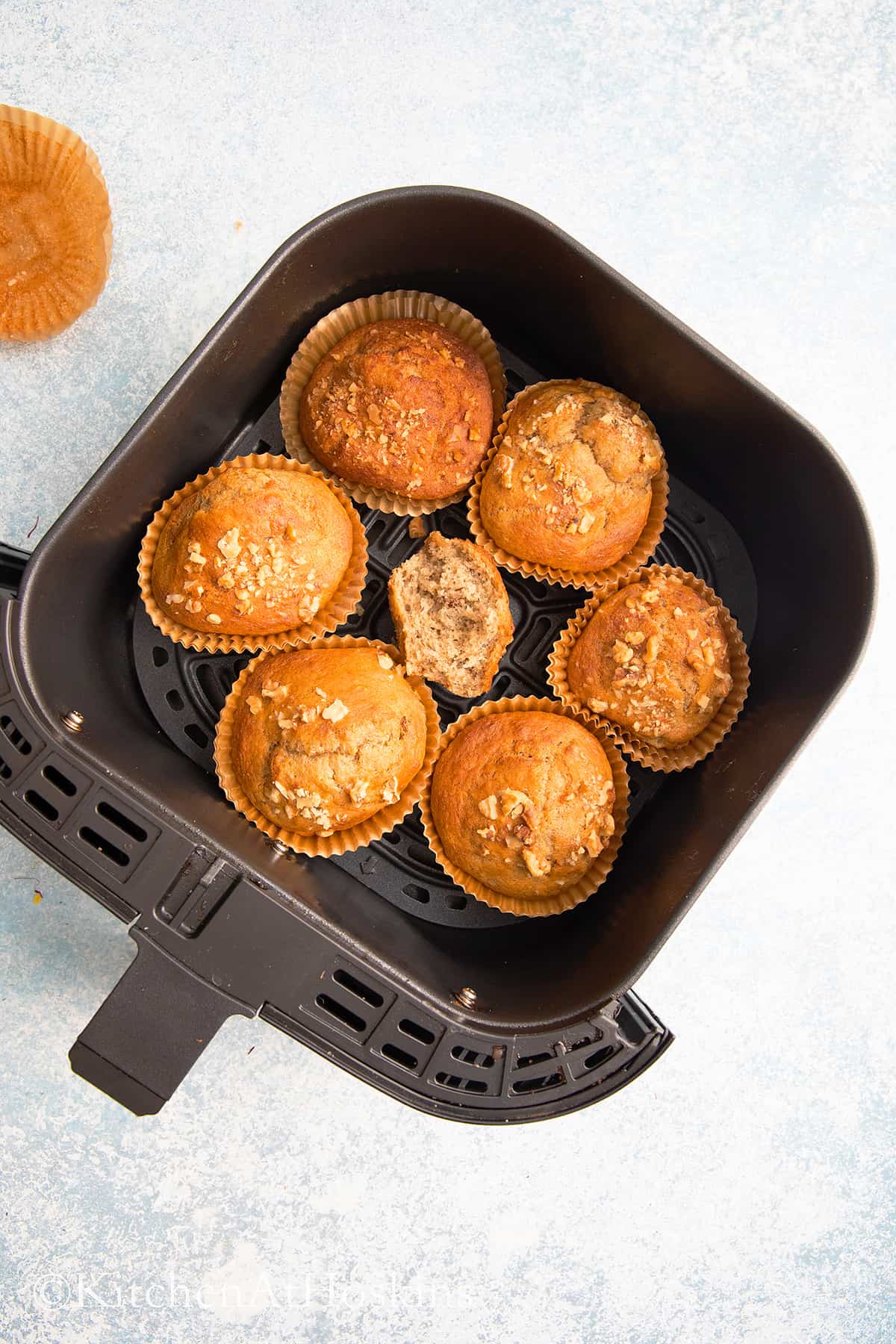 Air fryer muffins recipe