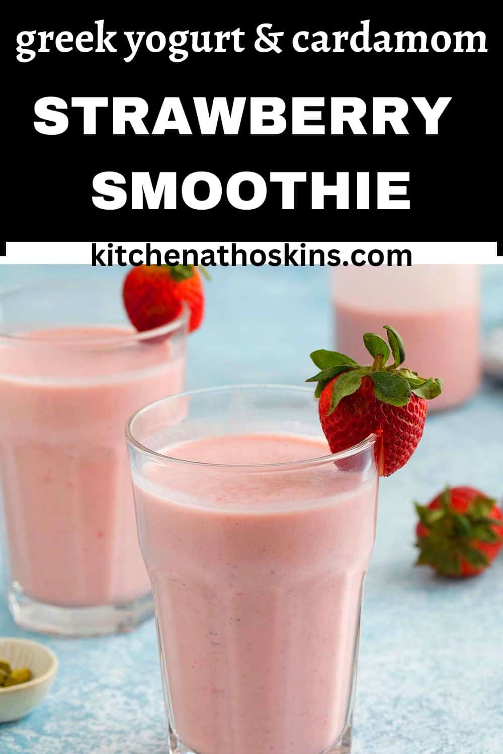 Strawberry Lassi {Video} | Kitchen At Hoskins