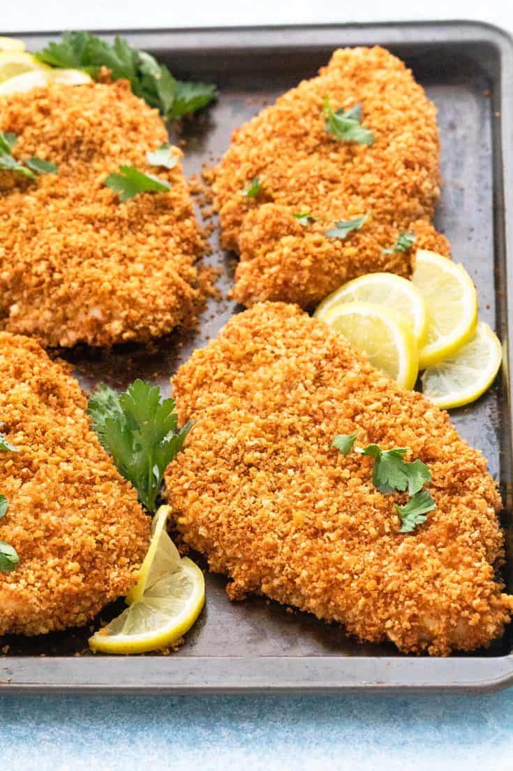 Baked Chicken Cutlets | Kitchen At Hoskins