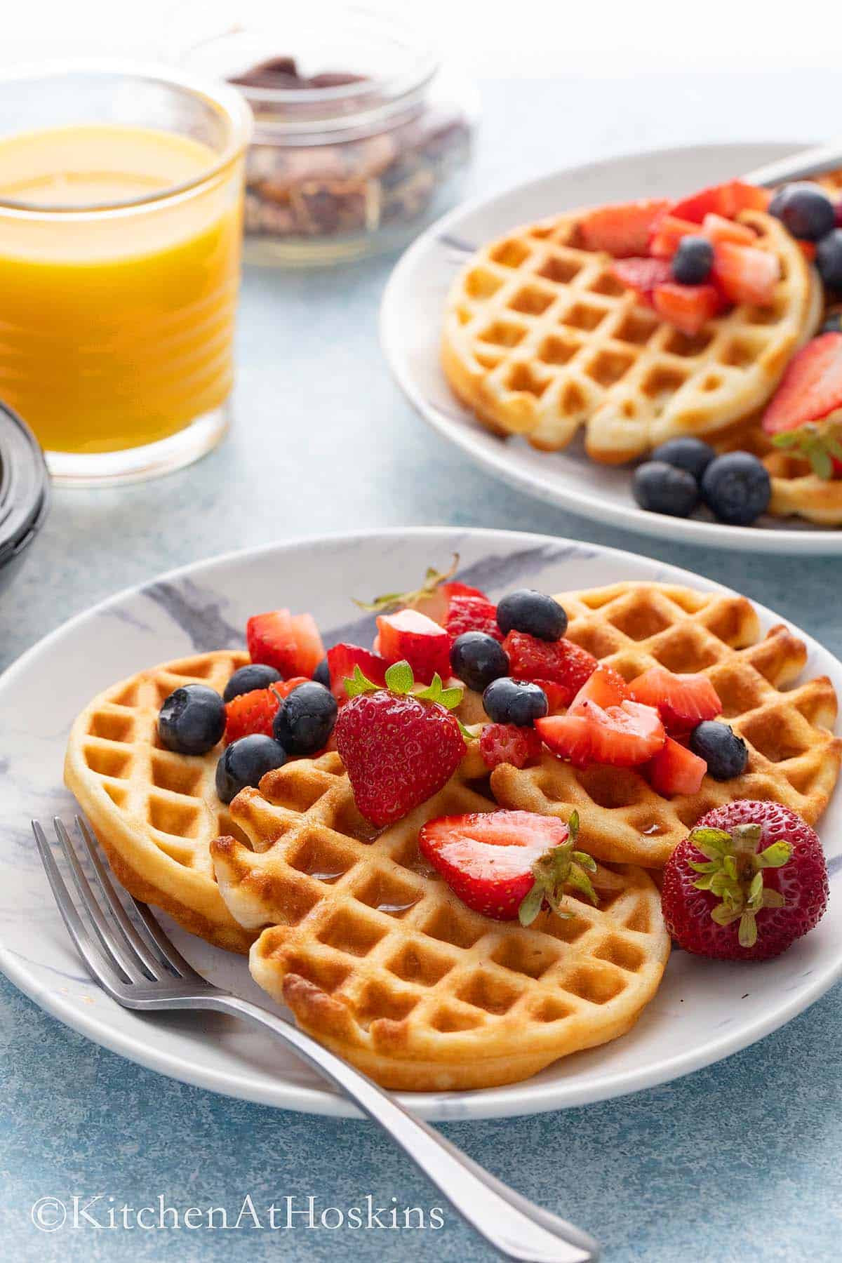 Sunday Breakfast: Whole Foods Mini Waffles