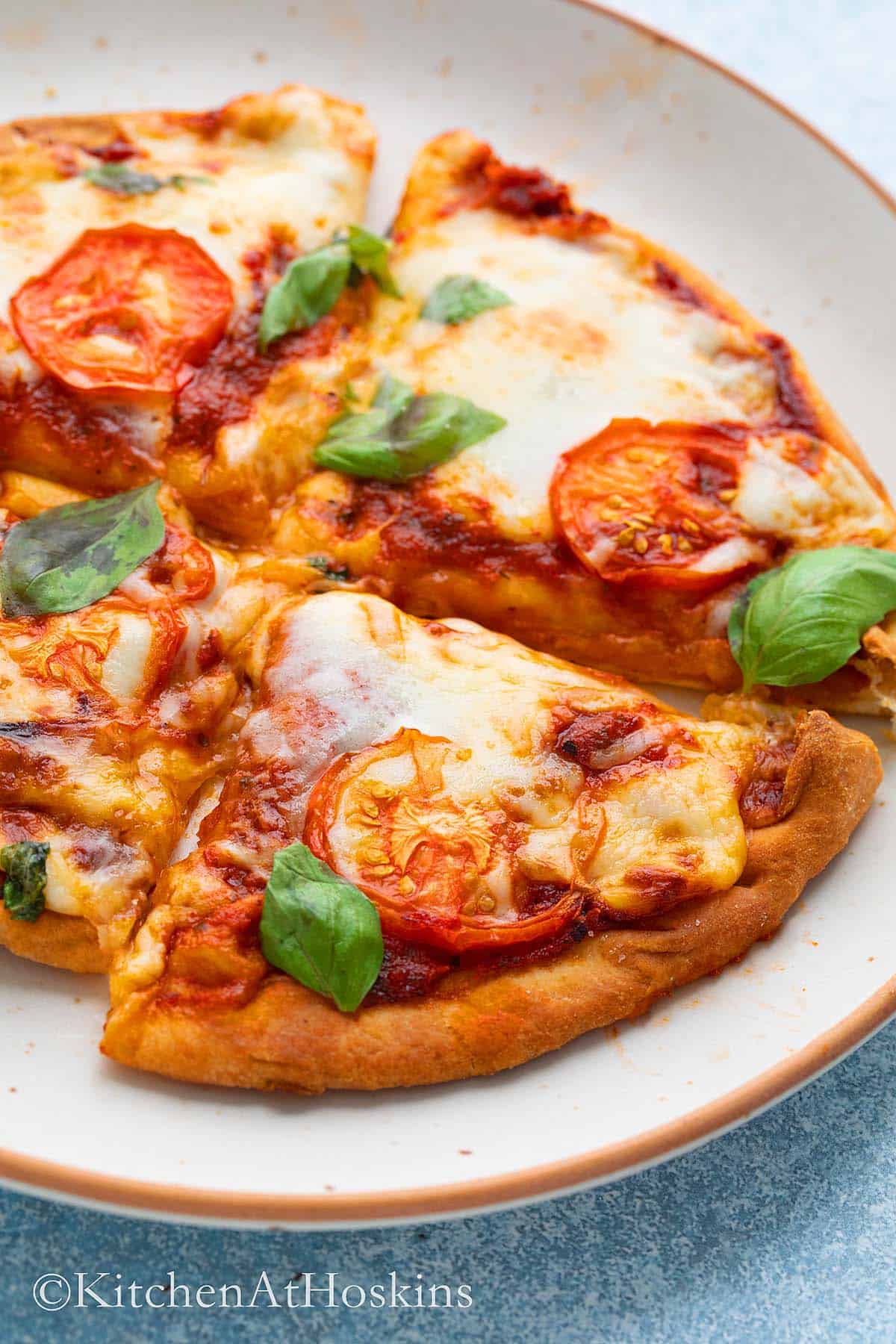 Air Fryer Pizza Recipe with Pre-made Crust EASY 10 Min