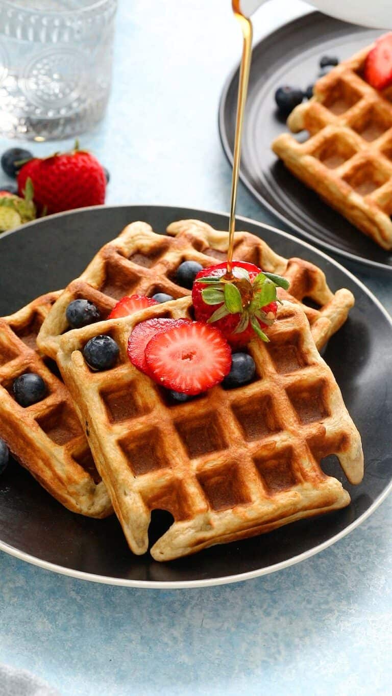 Healthy Waffles {Video} | Kitchen At Hoskins