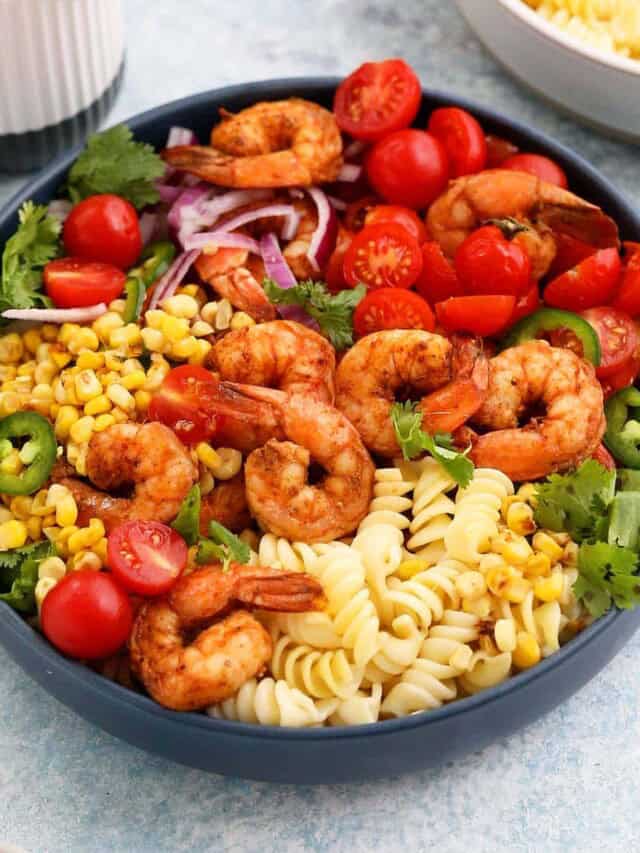 Healthy Shrimp Pasta Salad Recipe Story
